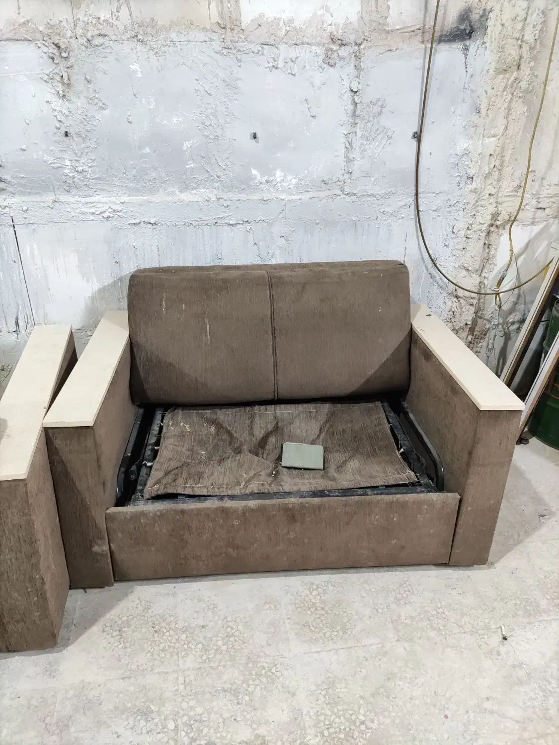 مبل تخت خواب شو|تخت و سرویس خواب|قنوات, |دیوار