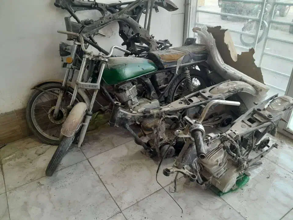 9 دستگاه موتور مزایده با قیمت مناسب (یکجا)|موتورسیکلت|کلاله, |دیوار