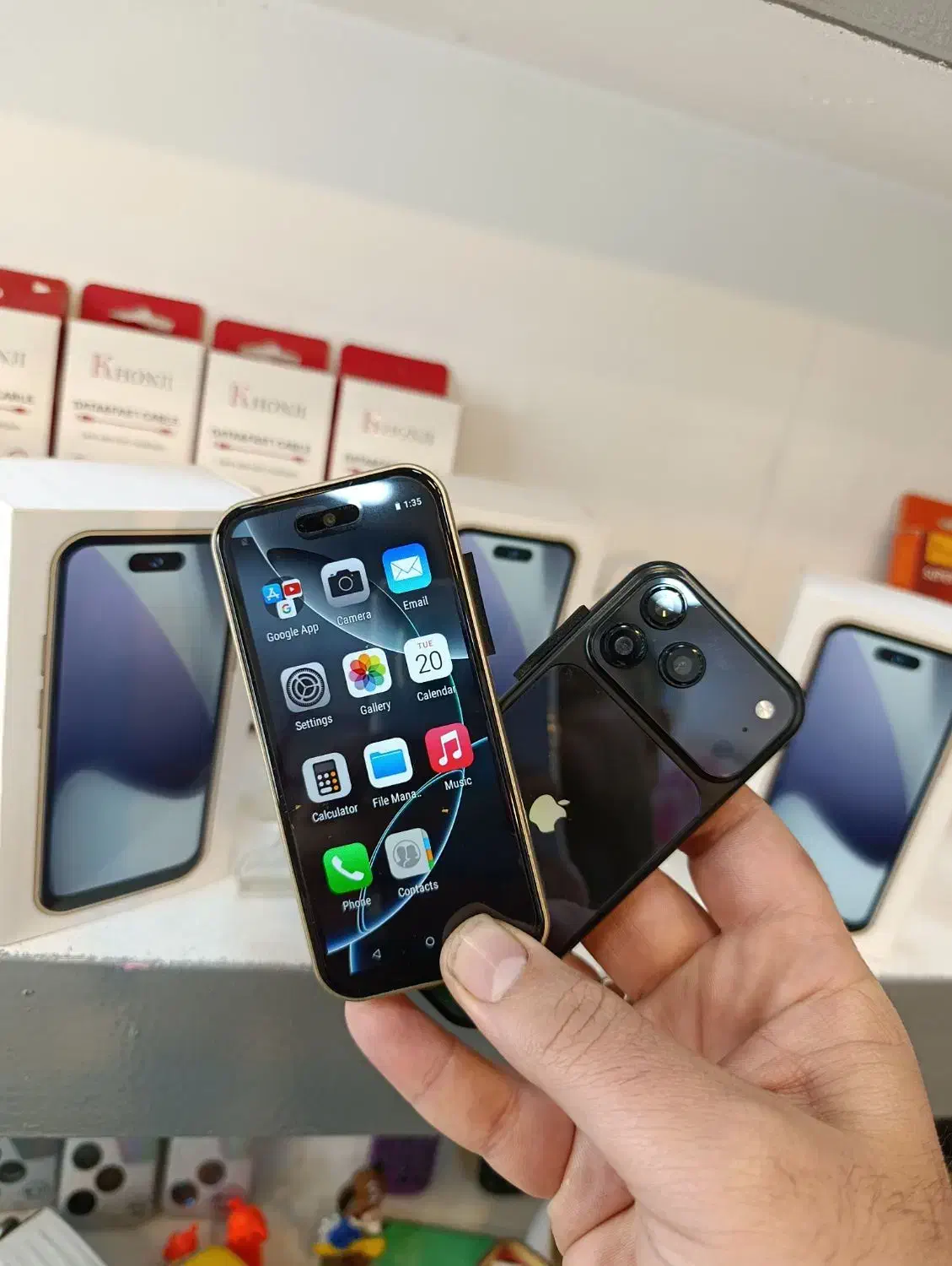 گوشی اپل17پرومکس مینی سوپر فول کپی سفارش امارات|موبایل|تهران, نازی‌آباد|دیوار