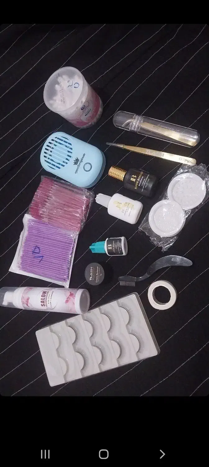 وسایل اکستنشن مژه|آرایشی، بهداشتی، درمانی|میانه, |دیوار