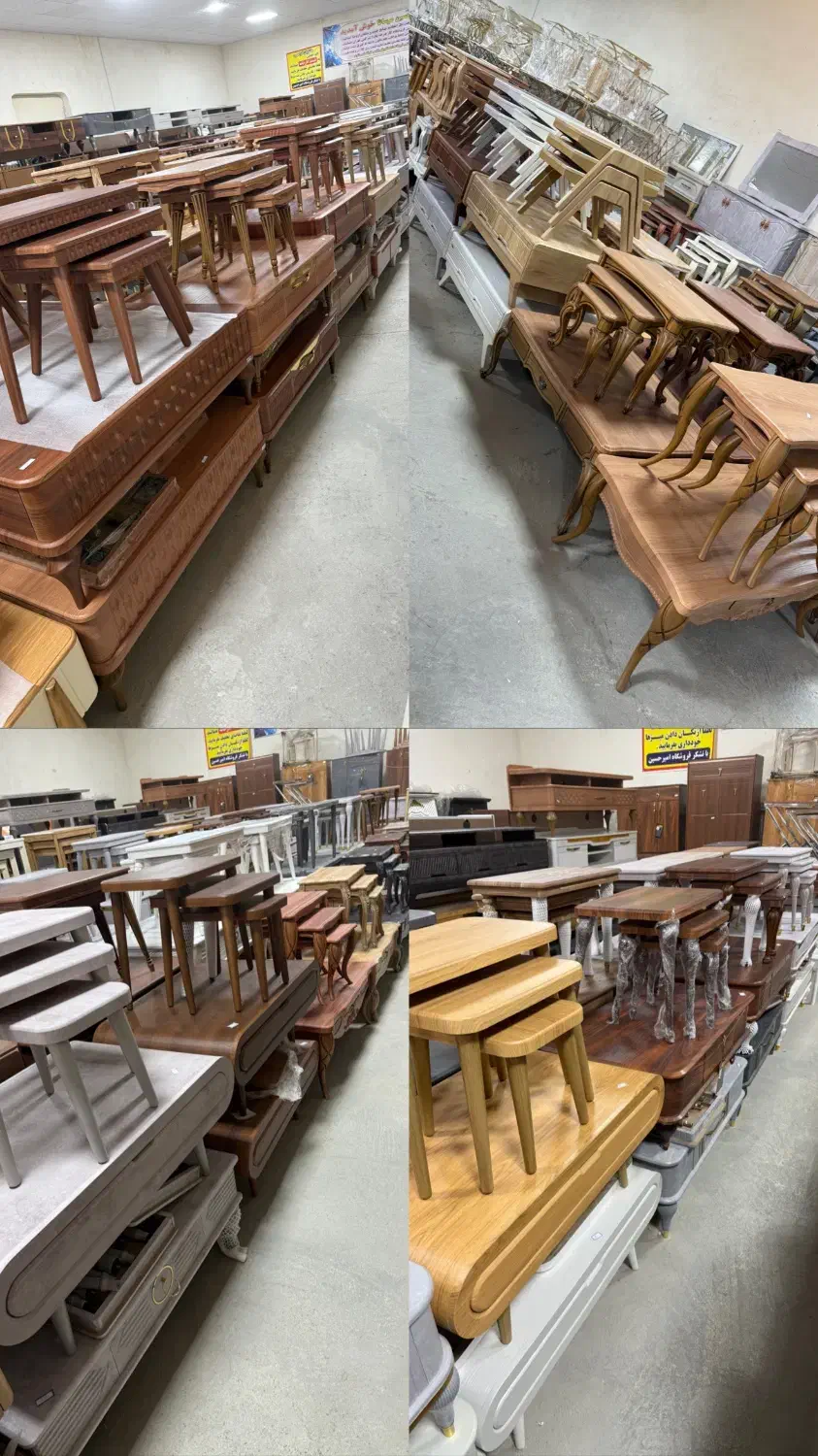 جلو مبلی فلزی آبکاری فورتیک  عسلی جلومبلی امیرحسین|مبلمان خانگی و میز عسلی|ارومیه, |دیوار