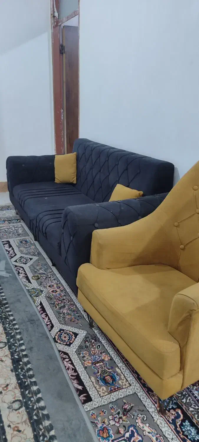 مبل 7نفره درحد نو|مبلمان خانگی و میز عسلی|چابهار, |دیوار