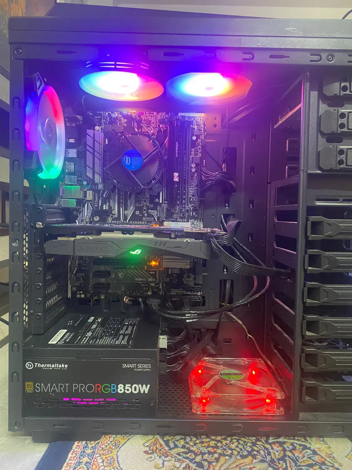 کیس گیمینگ معاوضه هم دارم|رایانه رومیزی|امامزاده عبدالله, |دیوار