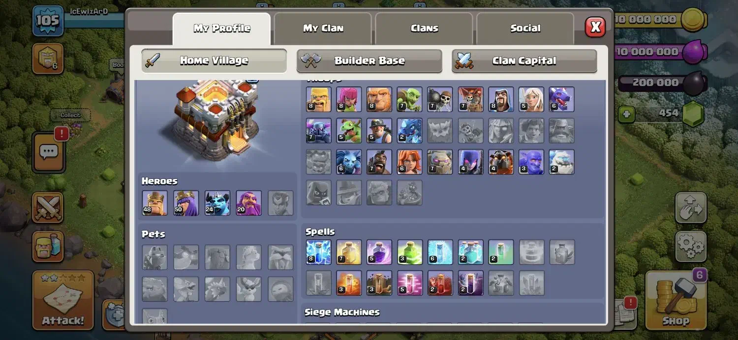 اکانت کلش|کنسول، بازی ویدئویی و آنلاین|بجنورد, |دیوار