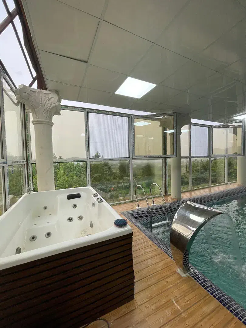 ویلا ۳ خوابه استخردار ویو ابدی سند تکبرگ|فروش خانه و ویلا|لاهیجان, کوه بیجار|دیوار