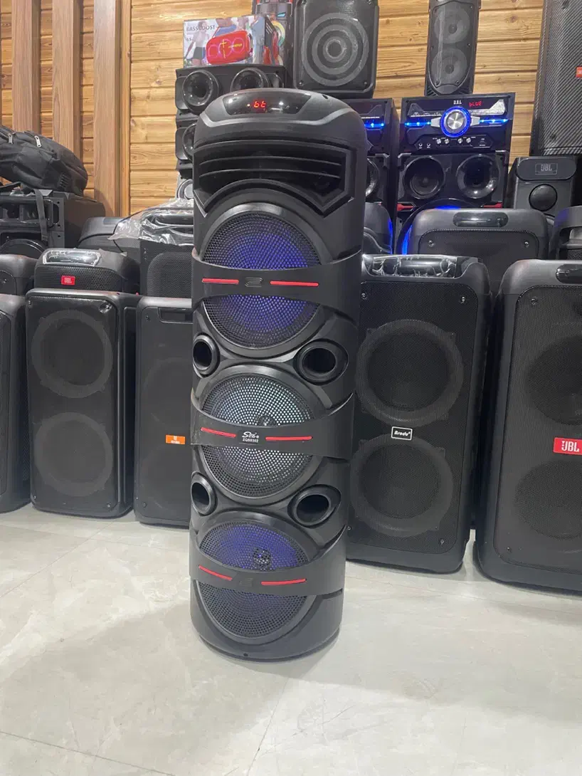 باند و اسپیکر شارژی برقی زد کیو اس ZQS 8301، 8302|سیستم صوتی خانگی|تهران, علم و صنعت|دیوار