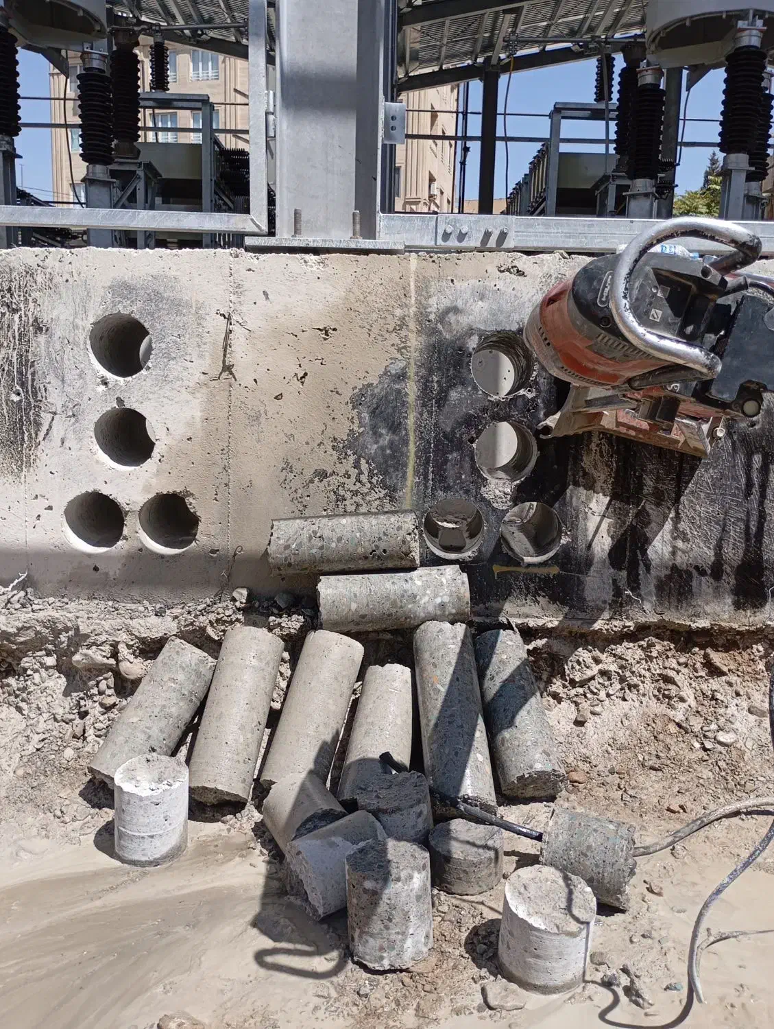 کاشت میلگرد کرگیری برش بتن|خدمات پیشه و مهارت|کرج, عظیمیه|دیوار