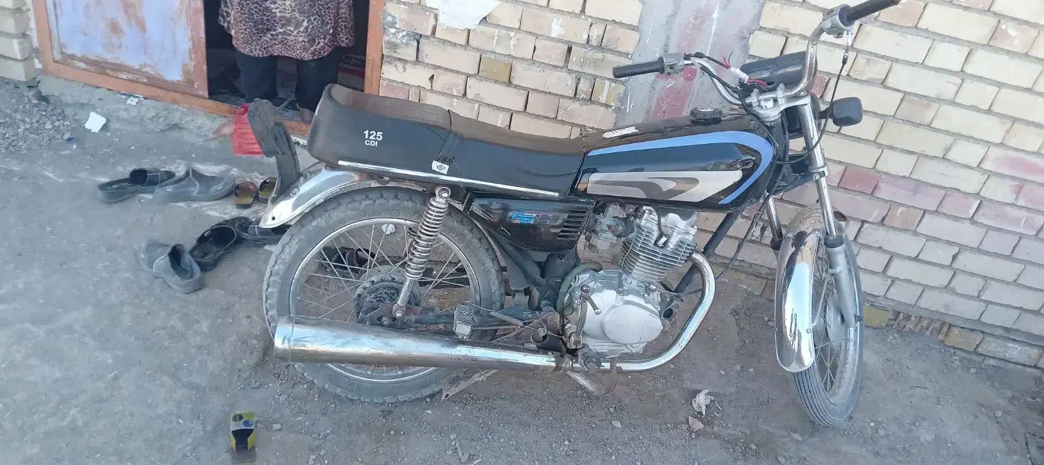 موتور سیکلت مدل 85 سند مدارک کامل|موتورسیکلت|بلوک, |دیوار