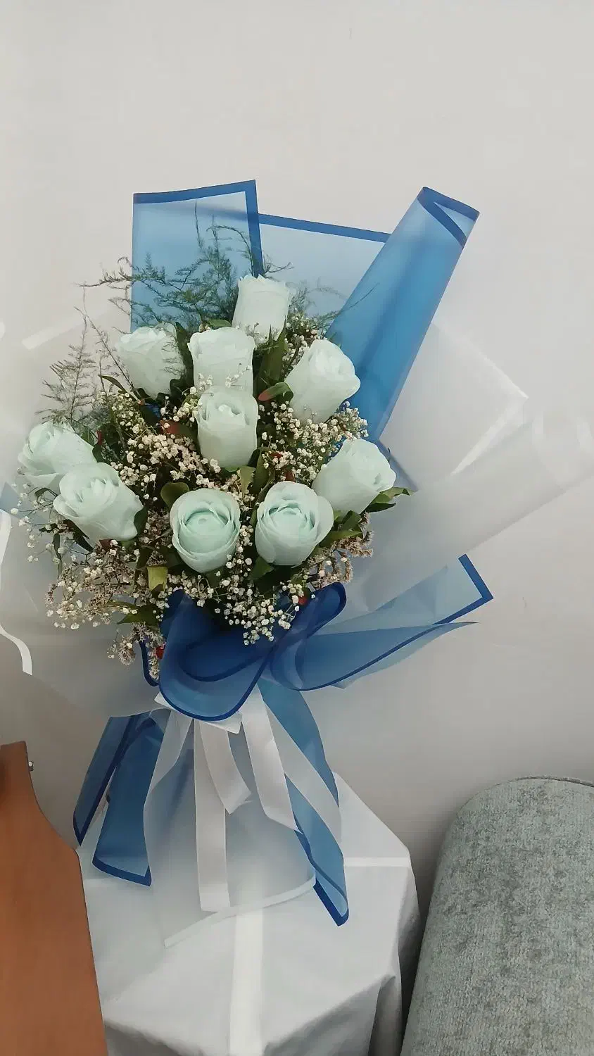 دسته گل گل رز مصنوعی|گل مصنوعی|زنجان, |دیوار