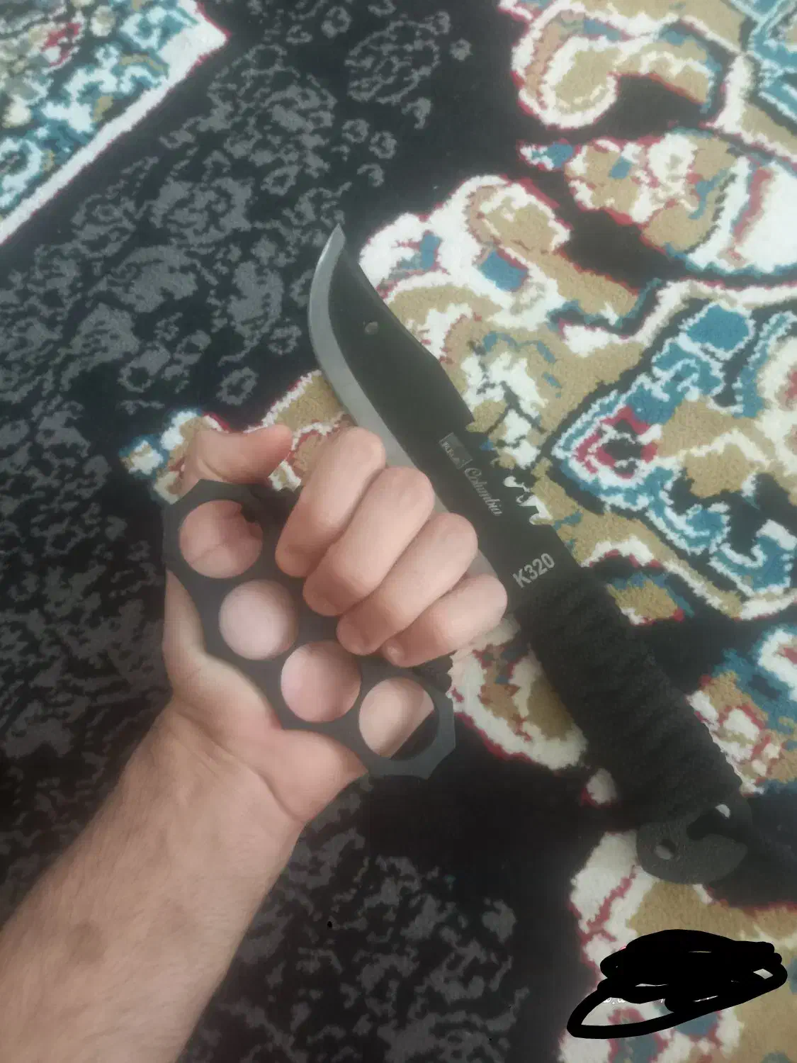 چاقو کلمبیا|کلکسیون اشیاء عتیقه|ایوان, |دیوار