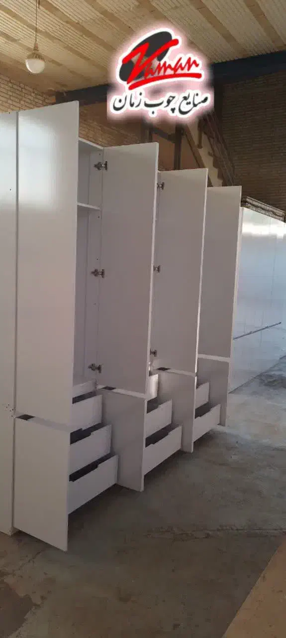 کمد دیواری آماده مدرن ۹ کشو معنا کد ۱۶۵|جاکفشی، کمد، دراور|تهران, باغ فیض|دیوار