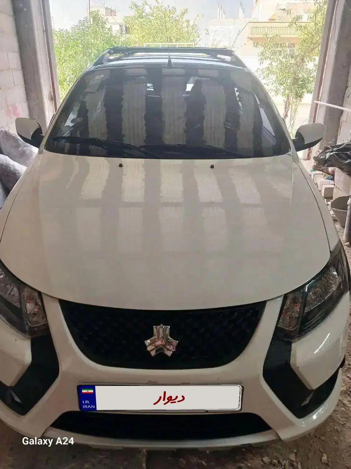 کویک GXRفول آپشن پارس خودرو سقف سفید مشکی|خودرو سواری و وانت|ایذه, |دیوار