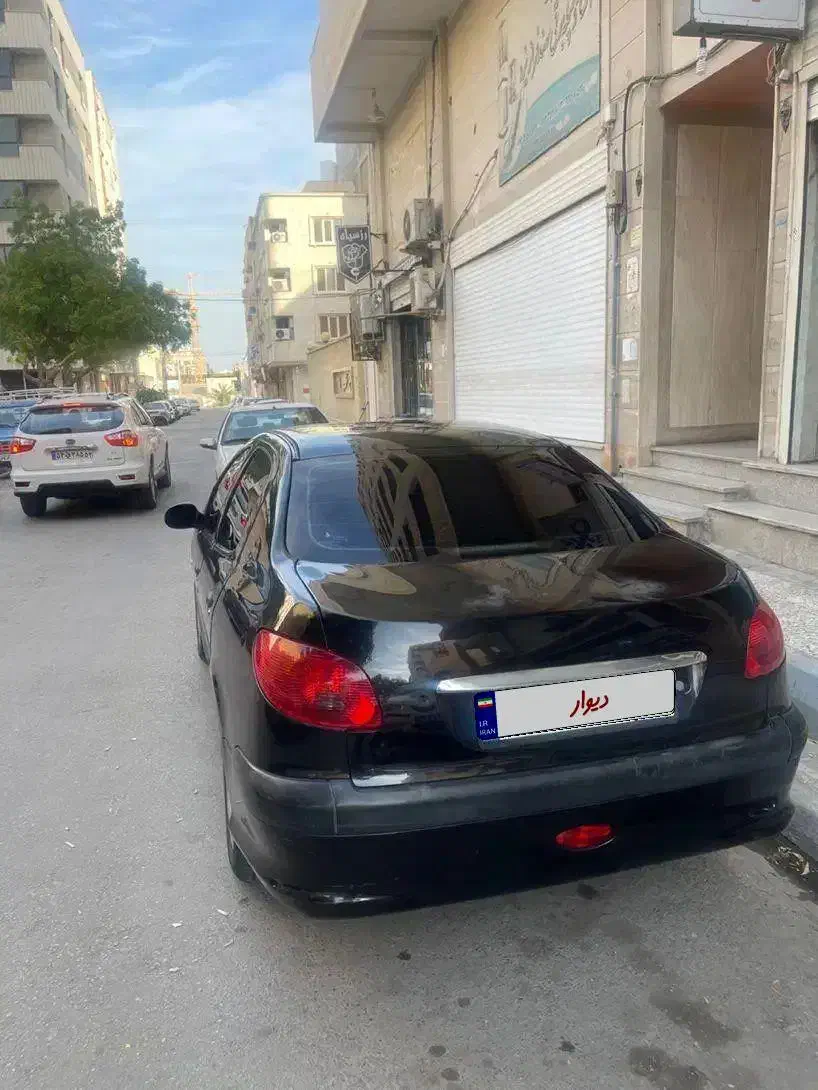 پژو ۲۰۶ صندوقدار موتور tu5|خودرو سواری و وانت|بندرعباس, |دیوار