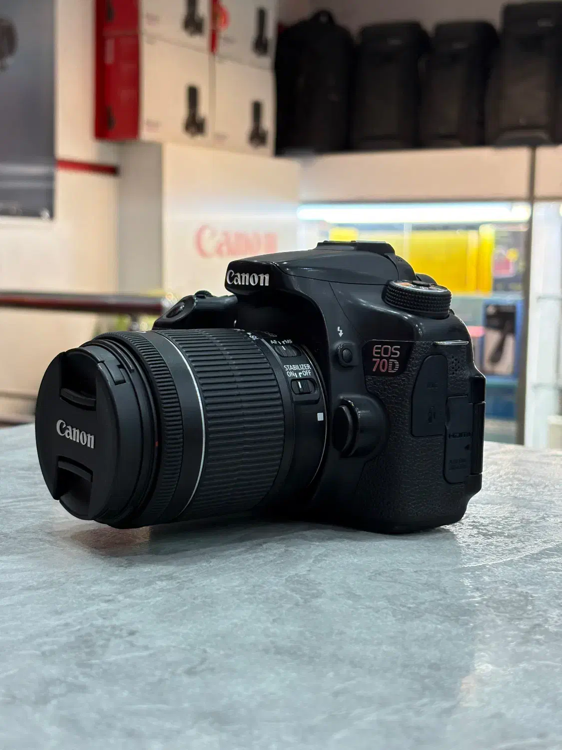 دوربین عکاسی کانن 70D kit 18-55|دوربین عکاسی و فیلم‌برداری|تهران, شیخ هادی|دیوار