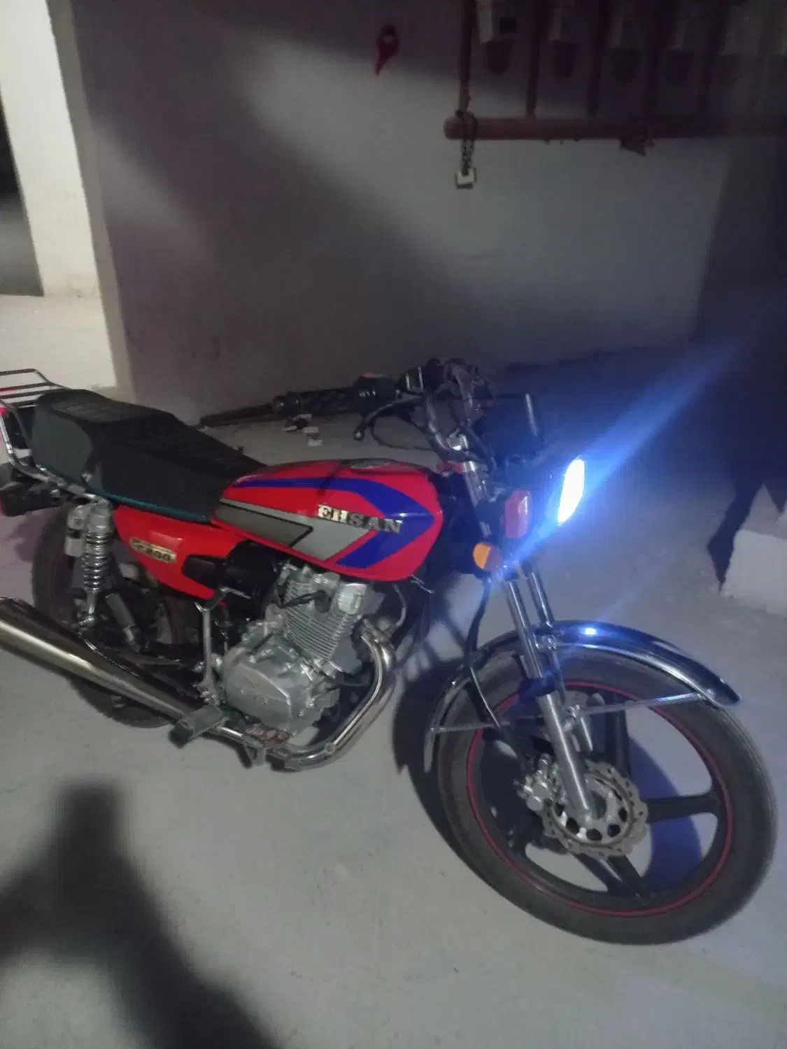 موتور احسان۲۰۰مدل۱۴۰۳بیمه کامل|موتورسیکلت|بجنورد, |دیوار