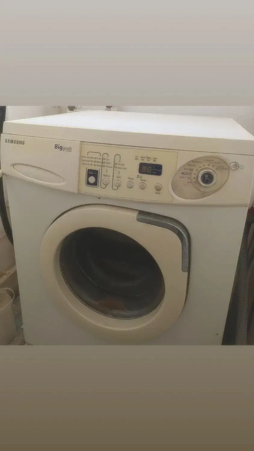 لباسشویی سامسونگ ۸ونیم کیلویی اصل کره|ماشین لباسشویی و خشک‌کن لباس|لاهیجان, کوی آزادگان|دیوار