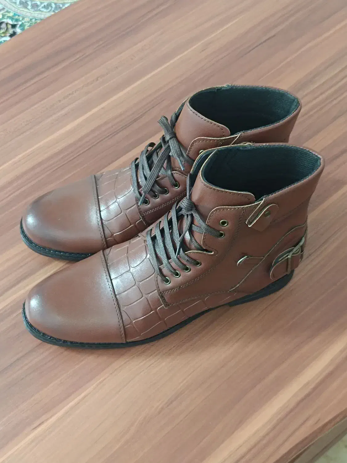 کفش نیم بوت مردانه|کیف، کفش، کمربند|فردیس, منظریه|دیوار