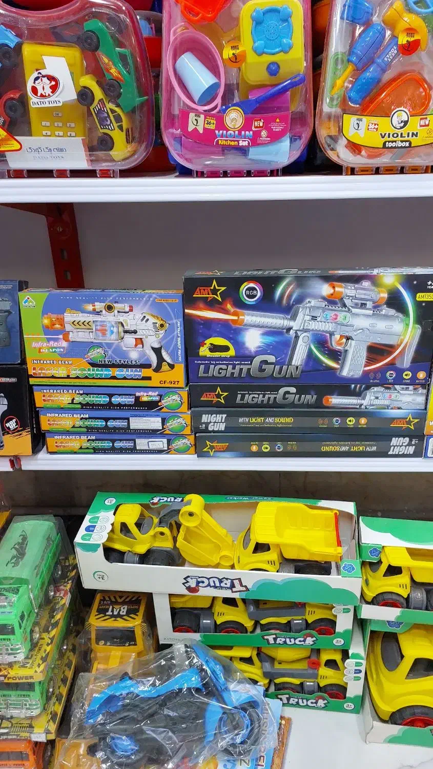 تفنگ اسباب بازی ساچمه ای و موزیکال و شارژی|اسباببازی|ملارد, |دیوار