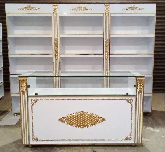 ویترین پاچال دخل قفسه میز پیشخوان کانتر فلزی و MDF|فروشگاه و مغازه|ساری, |دیوار