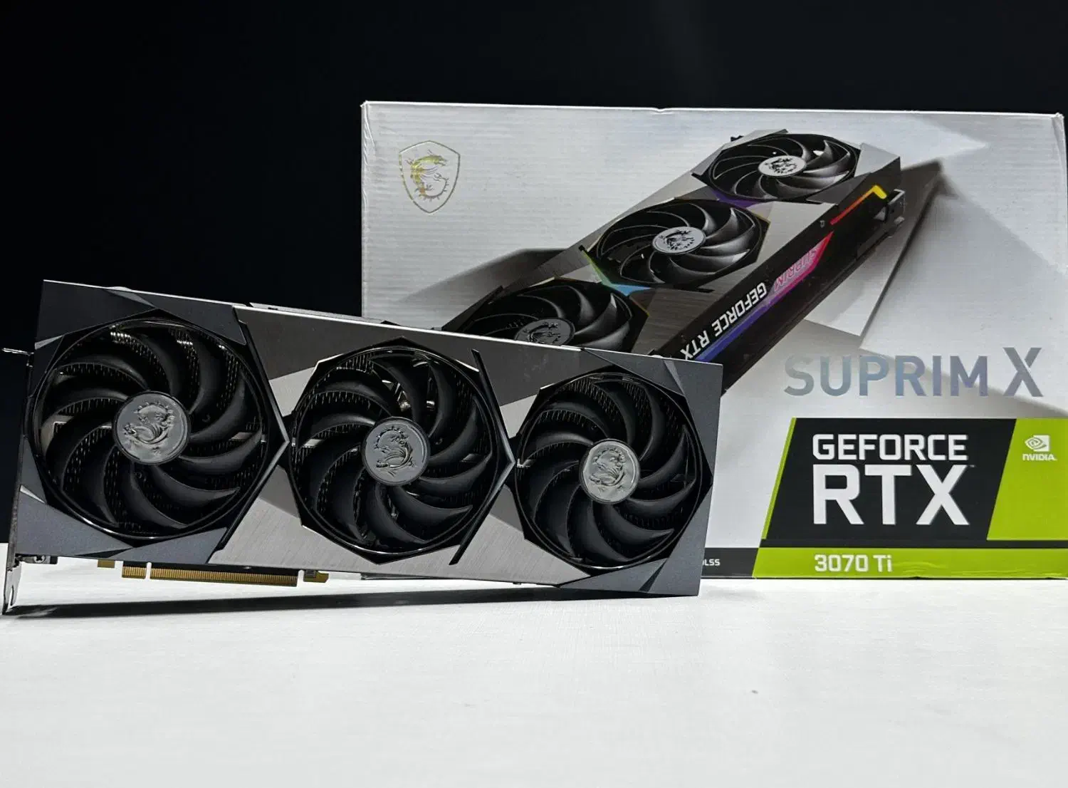 کارت گرافیک MSI RTX 3070 Ti SUPRIM X 8GB|قطعات و لوازم جانبی رایانه|اراک, |دیوار