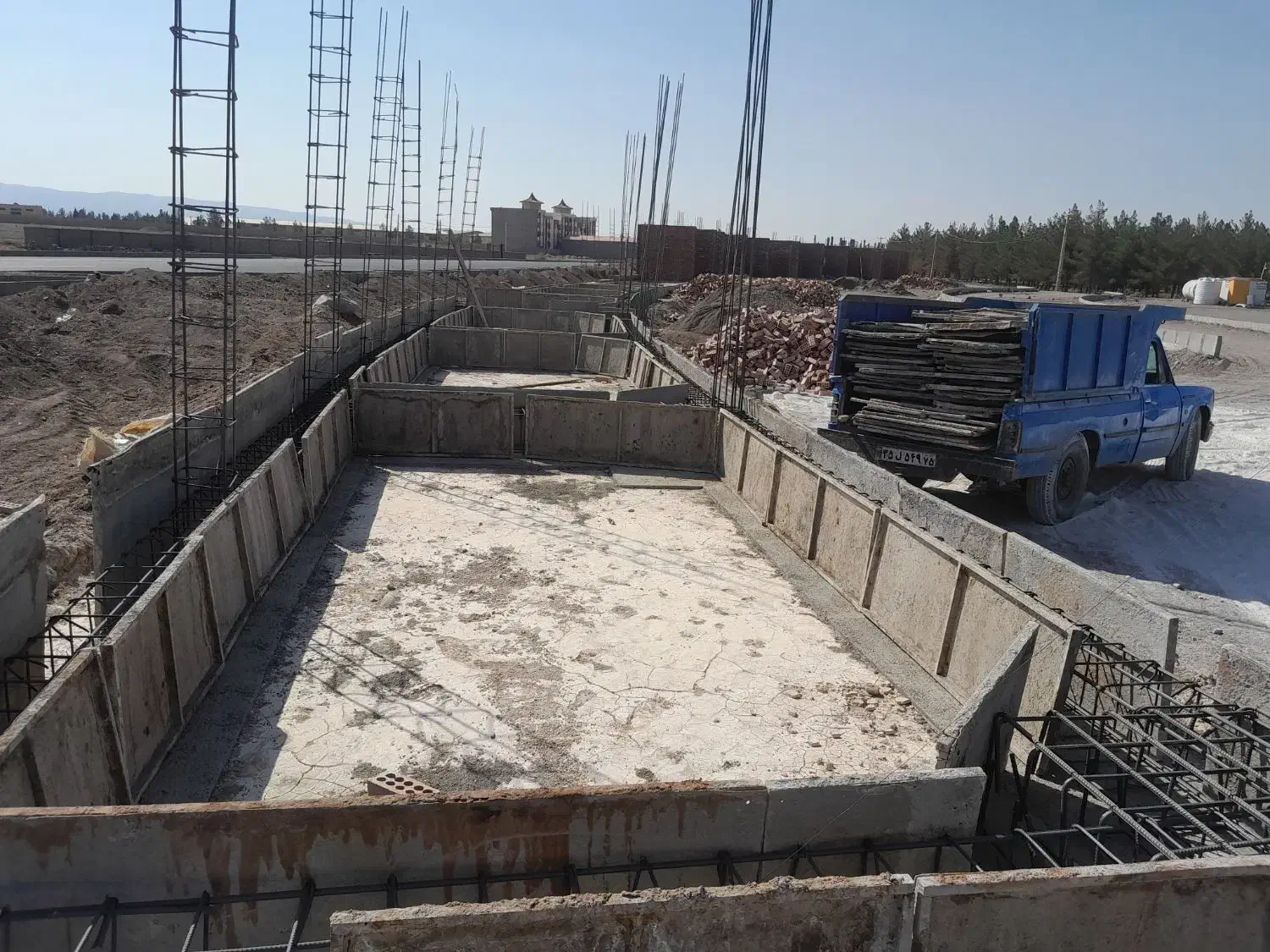 اجرا ارماتور بندی قالب بندی|خدمات پیشه و مهارت|رفسنجان, |دیوار