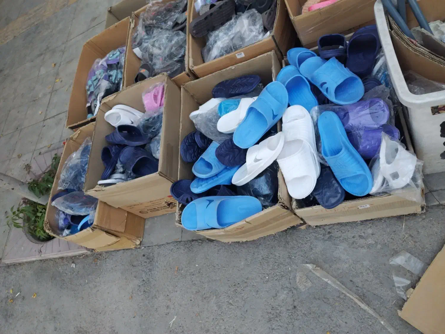 دمپایی 3 جفت 100|کیف، کفش، کمربند|خرم‌آباد, |دیوار