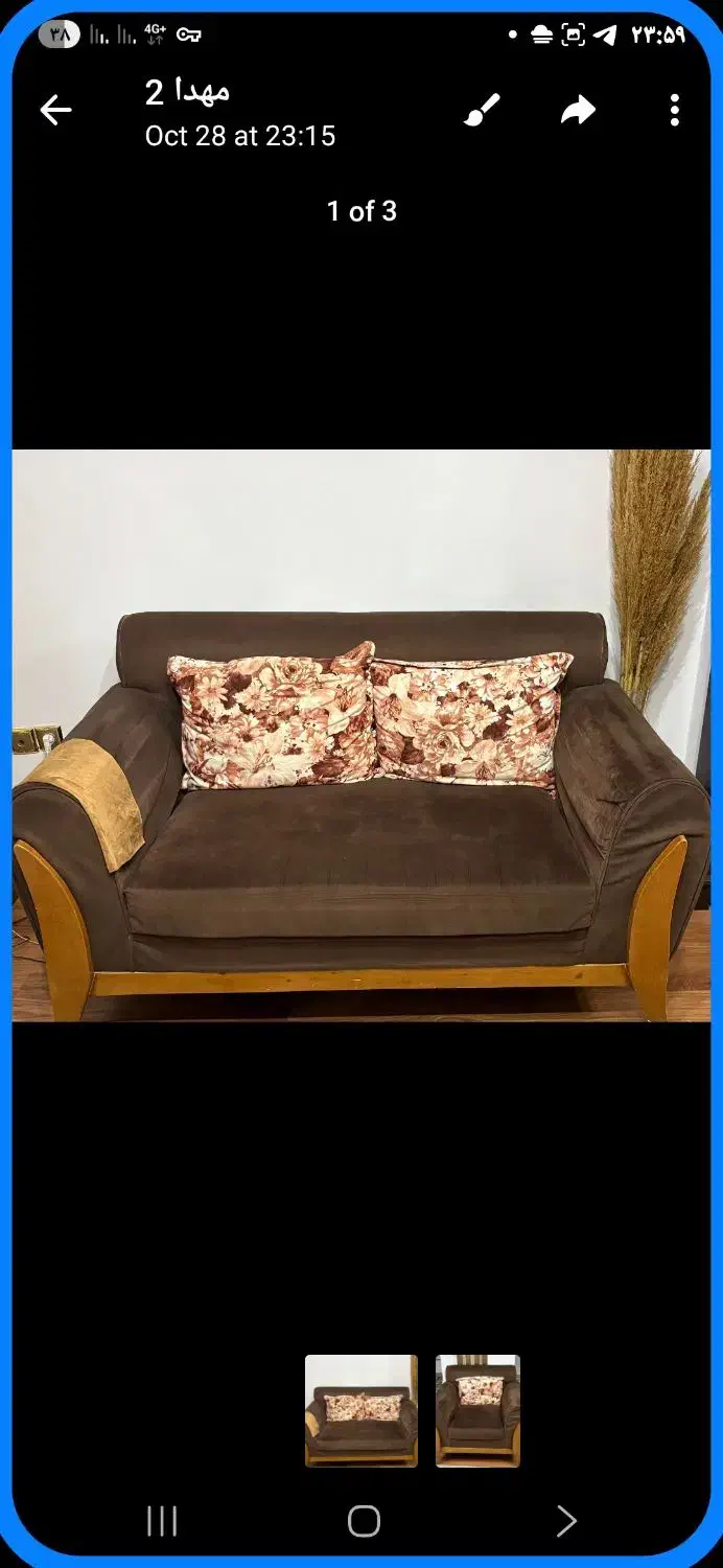 مبل ۷نفره|مبلمان خانگی و میز عسلی|رشت, سعدی (تختی)|دیوار