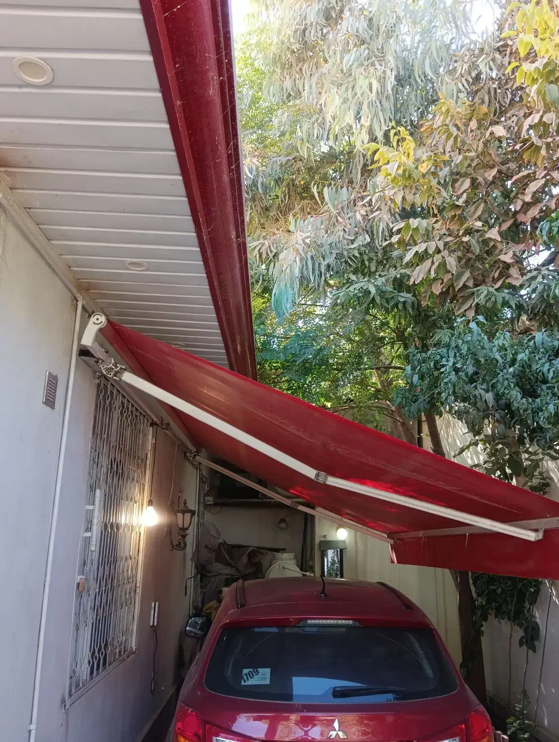 کرکره برقی جک پارکینگی سایبان بازوی شیشه سکوریت|فروشگاه و مغازه|تهران, باغ فیض|دیوار