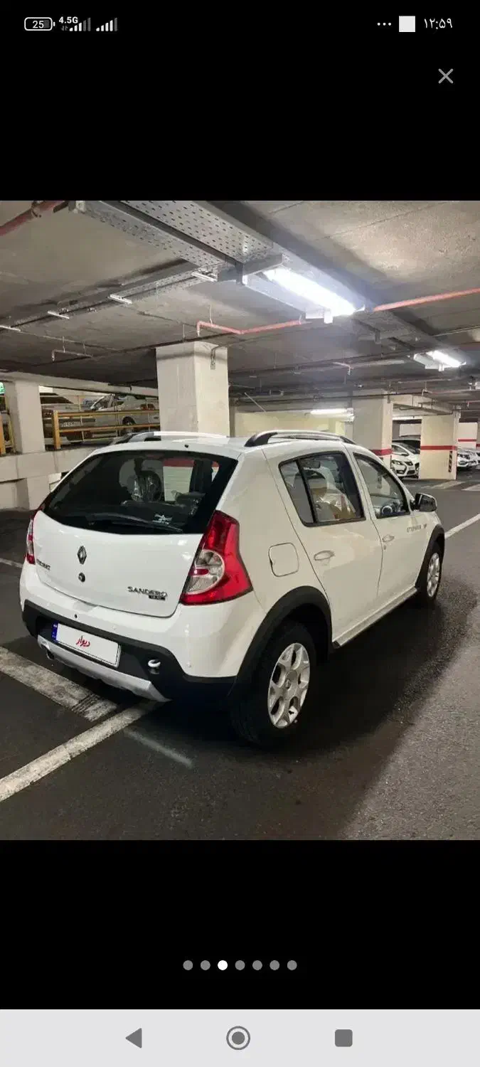 ساندرو استپ وی دنده ای مدل ۹۷|خودرو سواری و وانت|بندرعباس, |دیوار