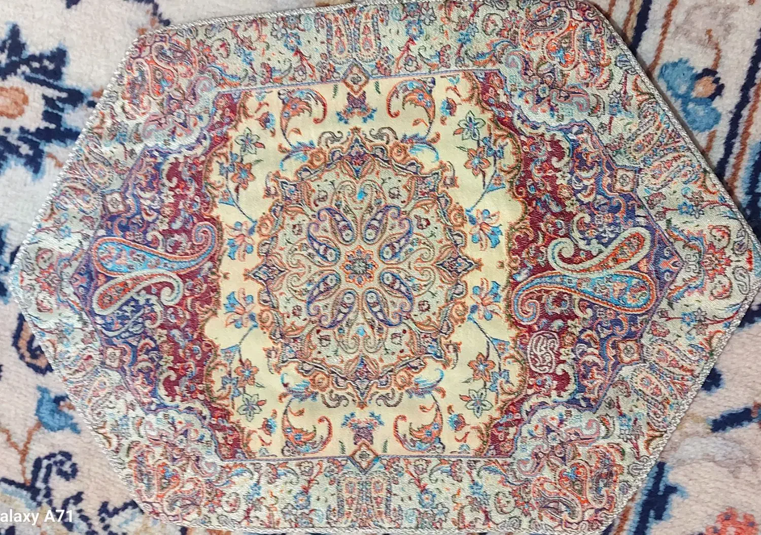 ترمه زری بافت|پرده، رانر، رومیزی|تهران, شهرک فردوس (حسینی)|دیوار