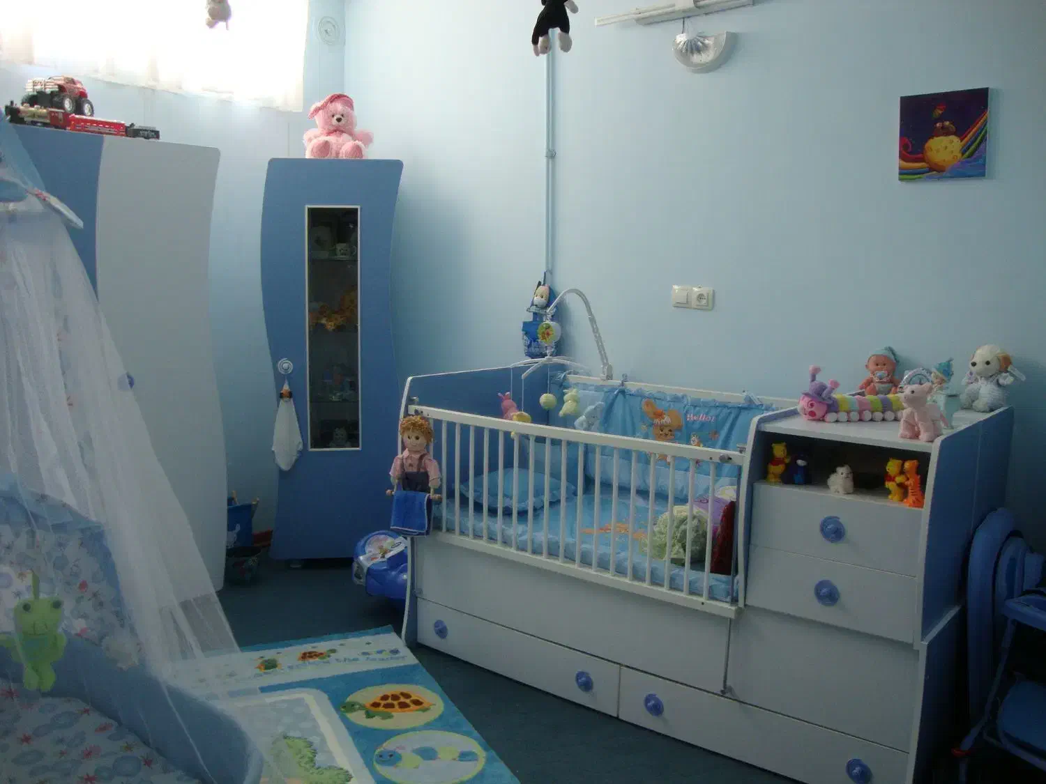 سرویس خواب کودک و نوجوان برند آپادانا|تخت و سرویس خواب|سیرجان, |دیوار