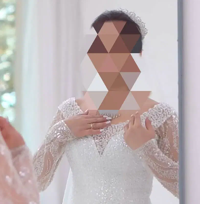 لباس عروس پفی سفید، سایز38، فقط یکبار پوشیده شده|لباس|شیراز, تل حسینآباد|دیوار