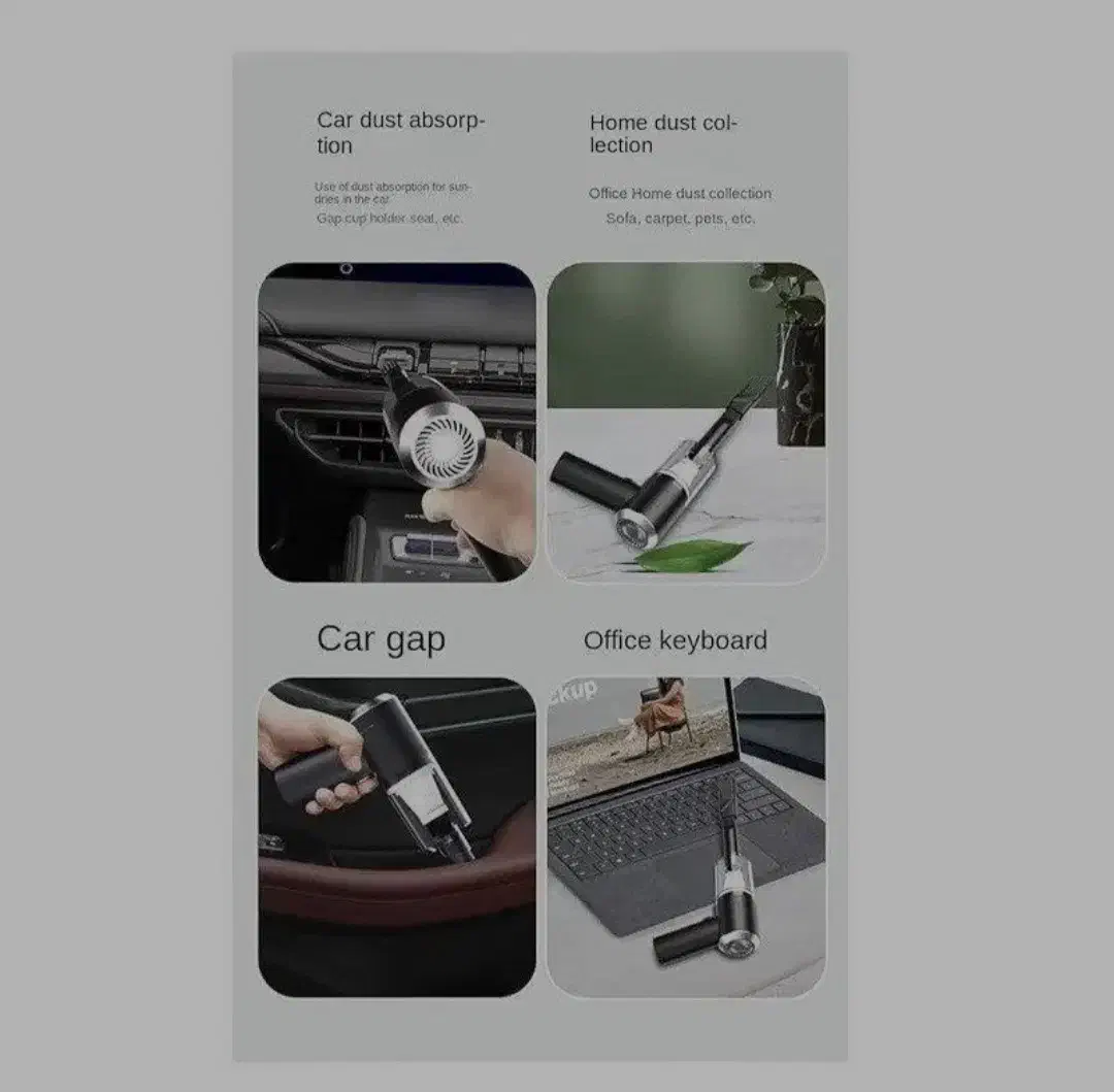 جارو شارژی قدرت بالا مخصوص خودرو قیمت اقتصادی|جاروبرقی، جارو شارژی، بخارشو|اسلام‌شهر, مظفریه|دیوار