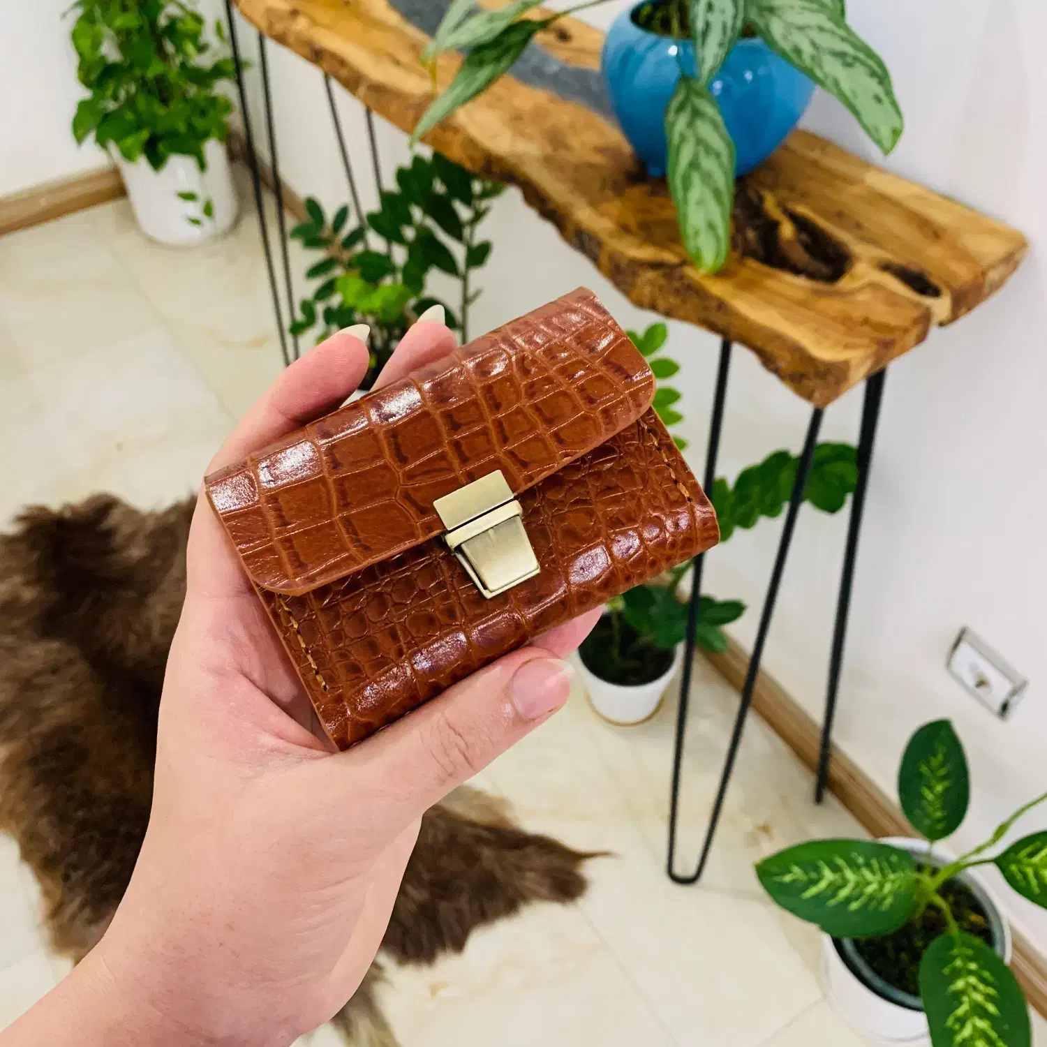 جاکارتی چرم گاوی اصل|کیف، کفش، کمربند|رودسر, |دیوار