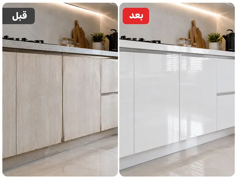 جدید برچسب کابینت طرح هایگلاس کد 9100|عمدهفروشی|تهران, اتحاد|دیوار