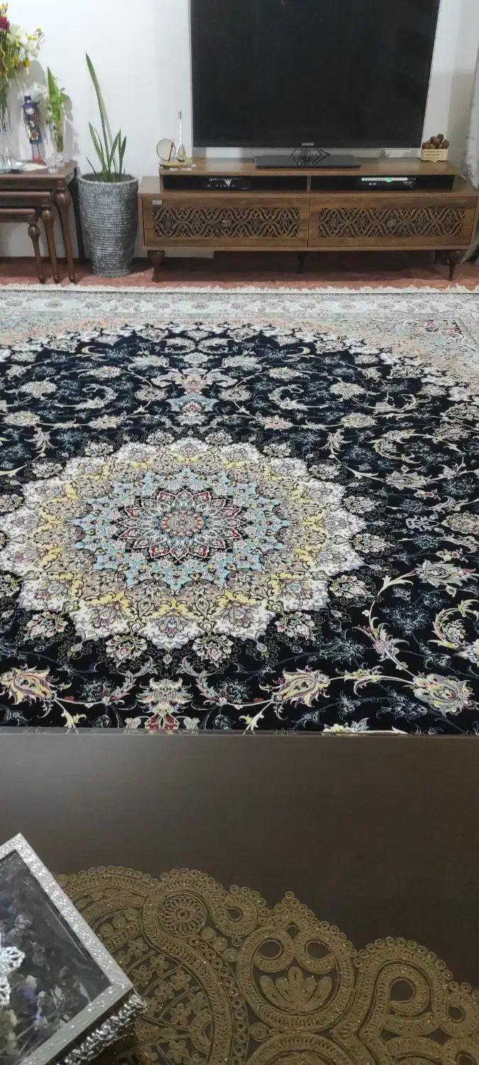 یک تخته فرش 12متری 1200شانه کویر|فرش|بندرعباس, |دیوار