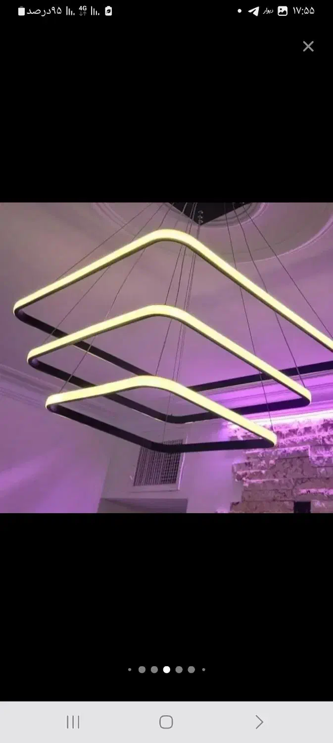 راتمین لایت لوستر  مدرن|لوستر و چراغ آویز|تهران, زاهد گیلانی|دیوار