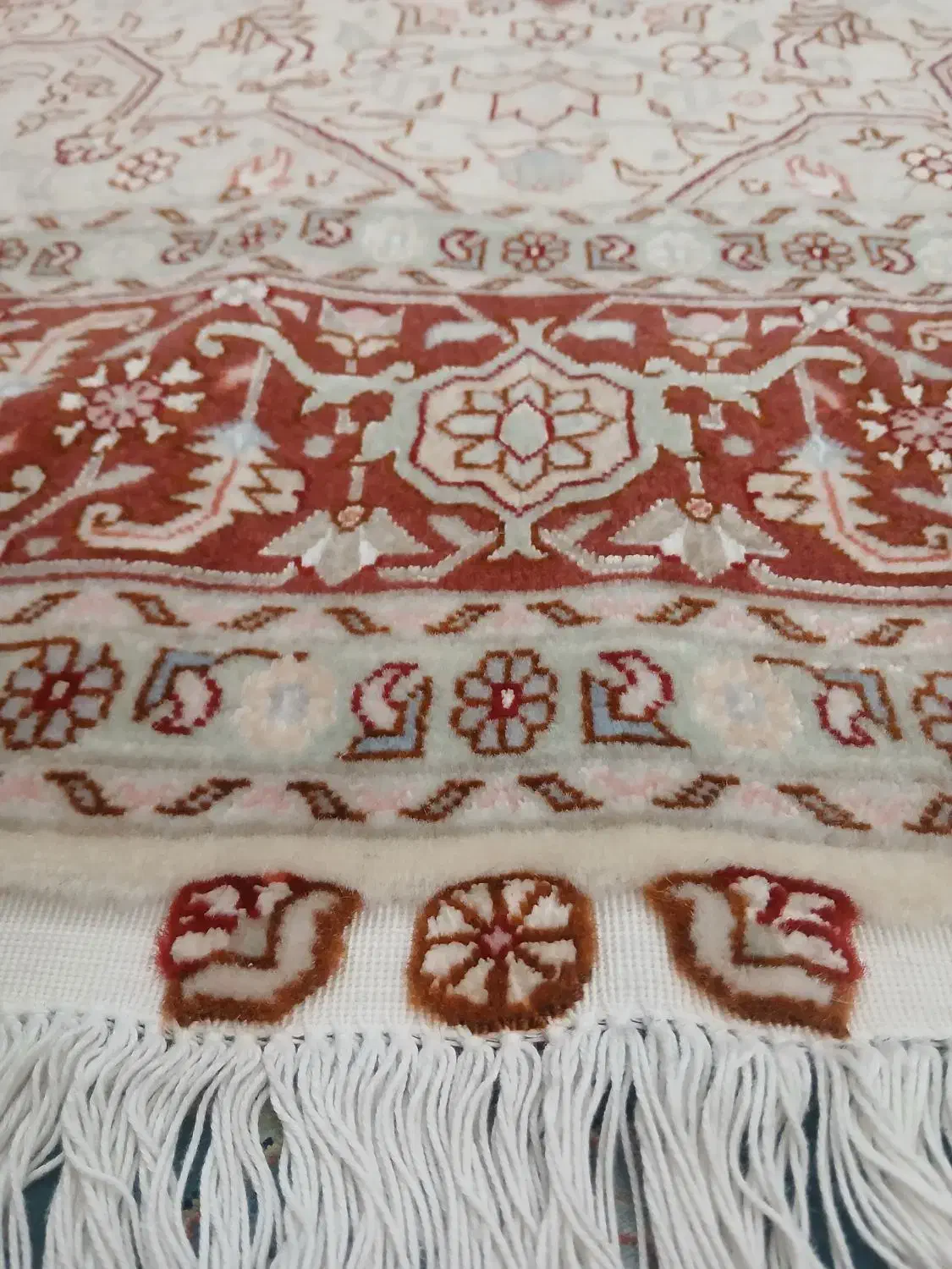 قالیچه هریس گل ابریشم|فرش|تهران, نارمک جنوبی|دیوار