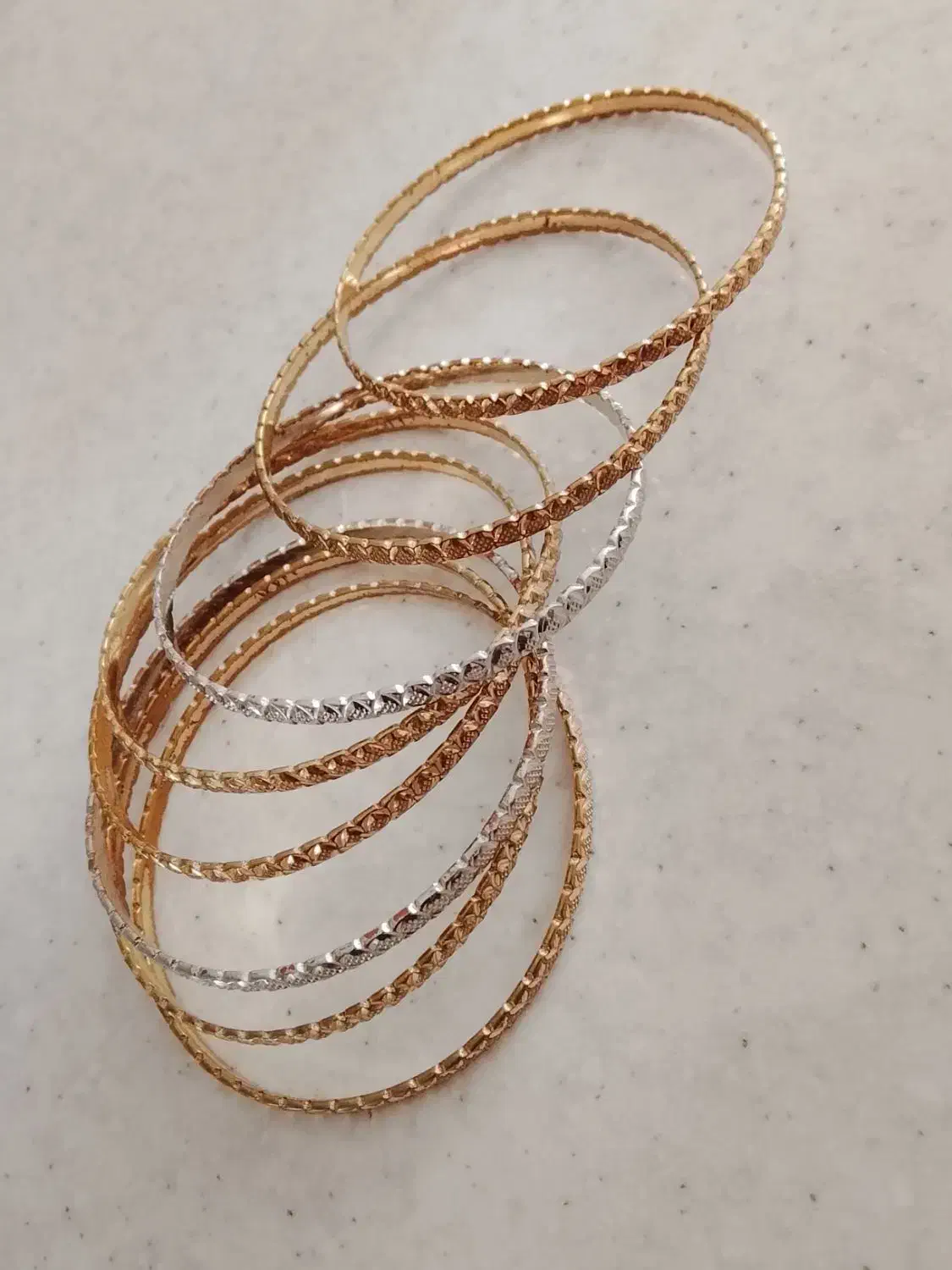 النگو طلا روس سایزسه رنگ ثابت|بدلیجات|الوند, |دیوار