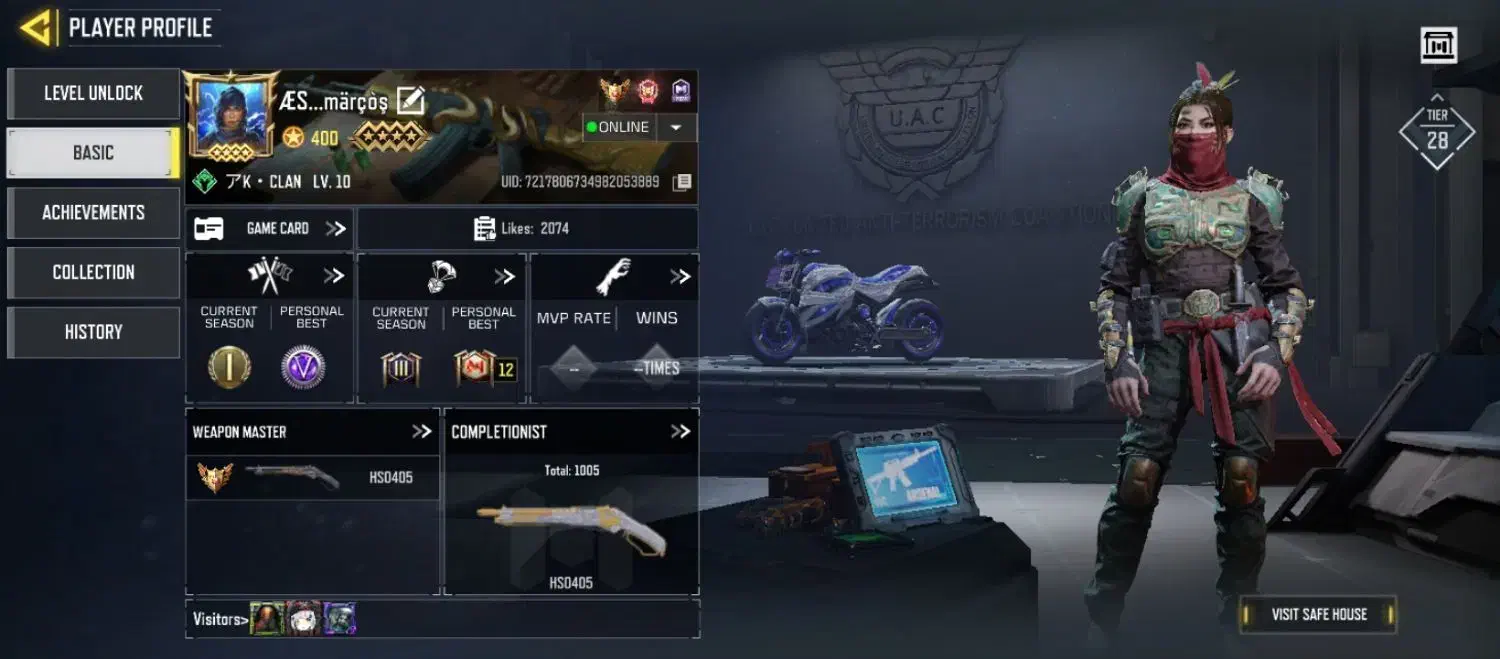 اکانت لول 400|کنسول، بازی ویدئویی و آنلاین|مشگین شهر, |دیوار