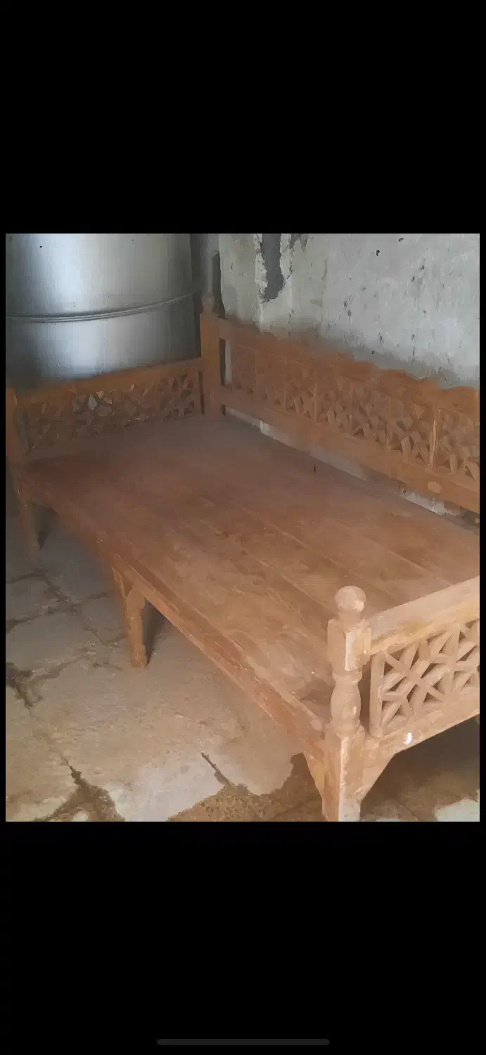 تخت سنتی|تخت و سرویس خواب|قم, باجک دو|دیوار