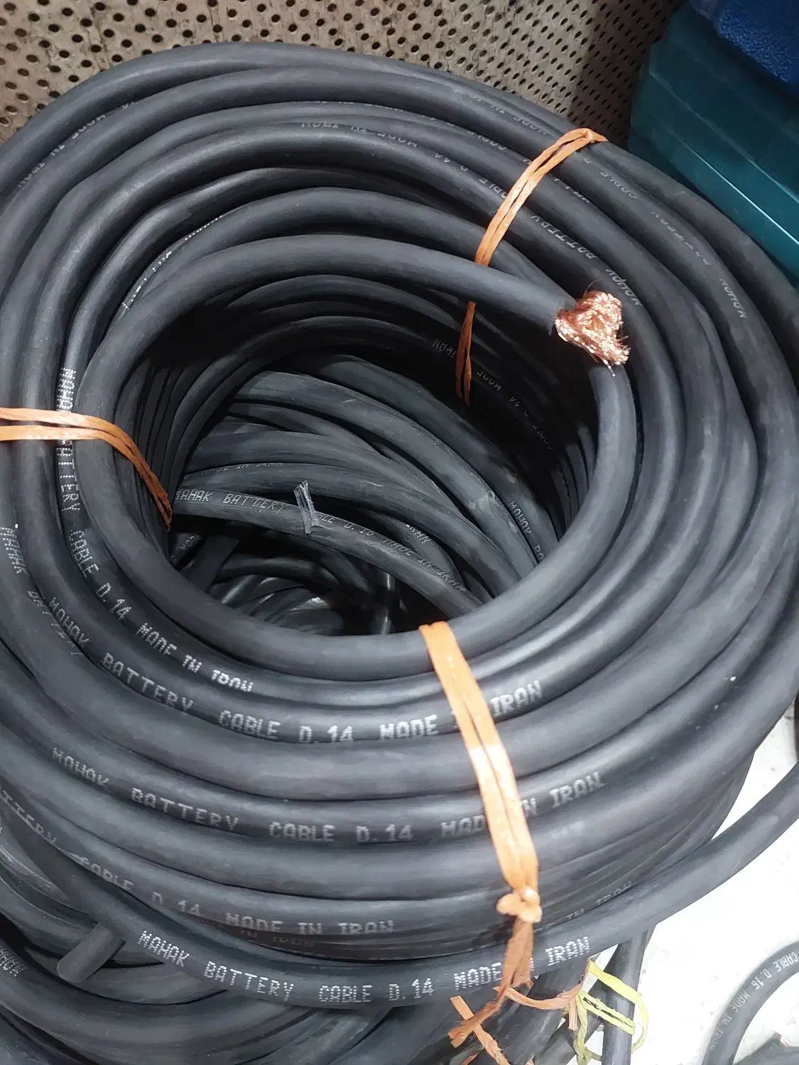 کابل جوشکاری سایز ۱۴ خالص مس محک کابل جوش|مصالح و تجهیزات ساختمان|شیراز, بازار|دیوار