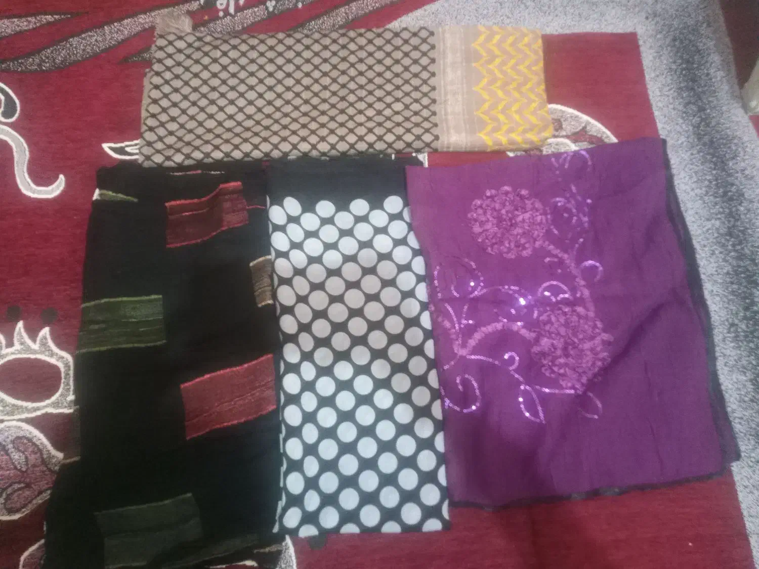 انواع شال و روسری نو|لباس|مرند, |دیوار