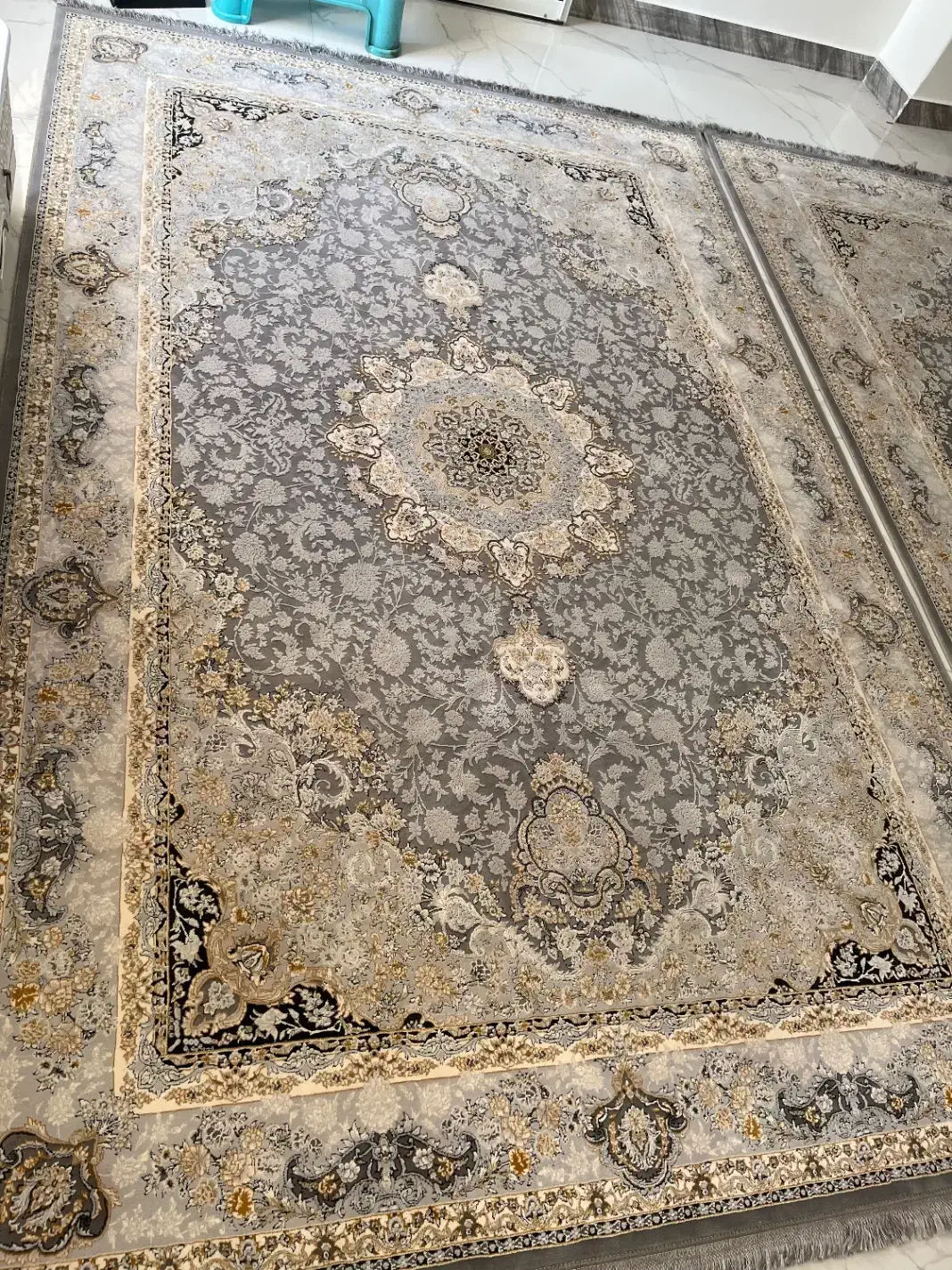 دو عدد فرش ۶متری ب همراه یک کناره|فرش|رضوانشهر, |دیوار