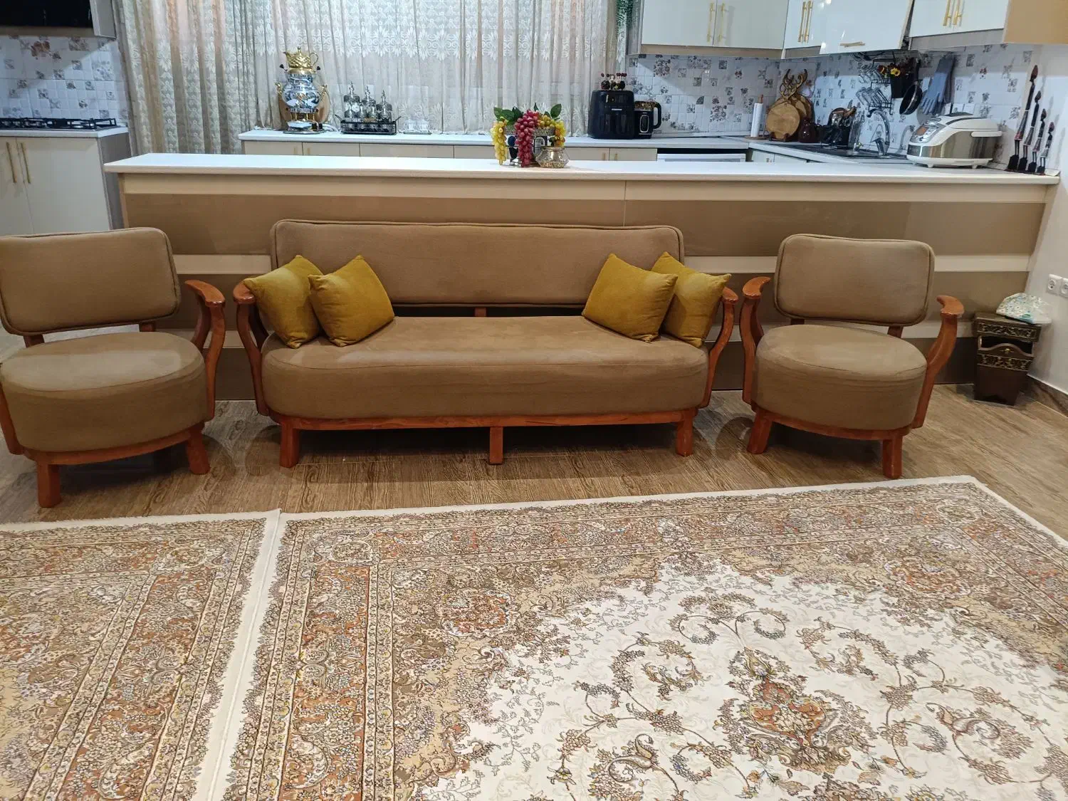 مبل مینیمال نیم ست|مبلمان خانگی و میز عسلی|قرچک, مهدیه|دیوار