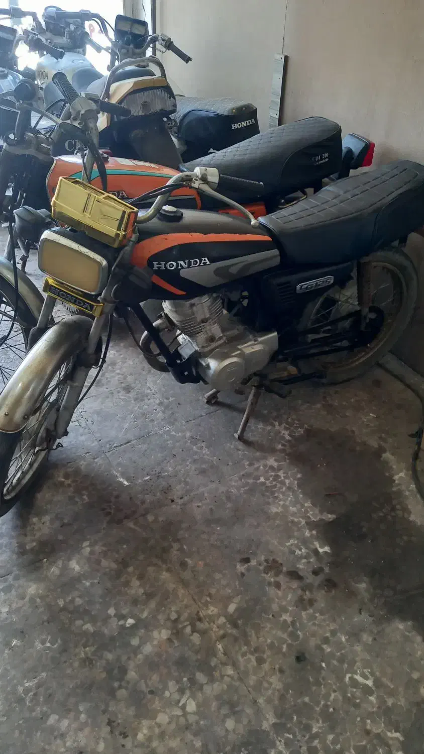 هندا۱۲۵مزایده|موتورسیکلت|تبریز, |دیوار