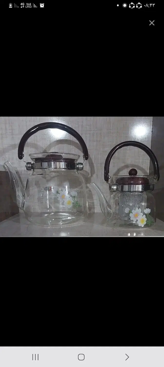 قوری کتری پرکس فقط چند بار استفاده شده|قوری، کتری، قهوه‌ساز دستی|کوچصفهان, |دیوار