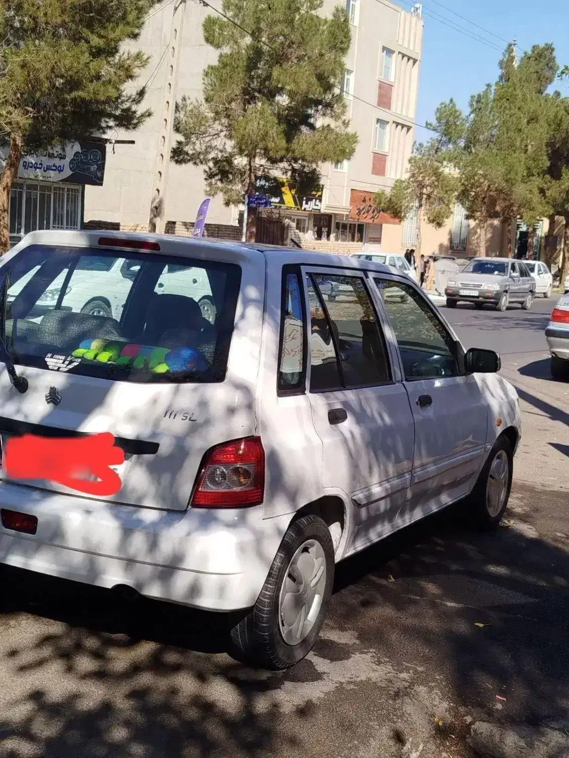 پراید۱۱۱خونگی سفید|خودرو سواری و وانت|گناباد, |دیوار