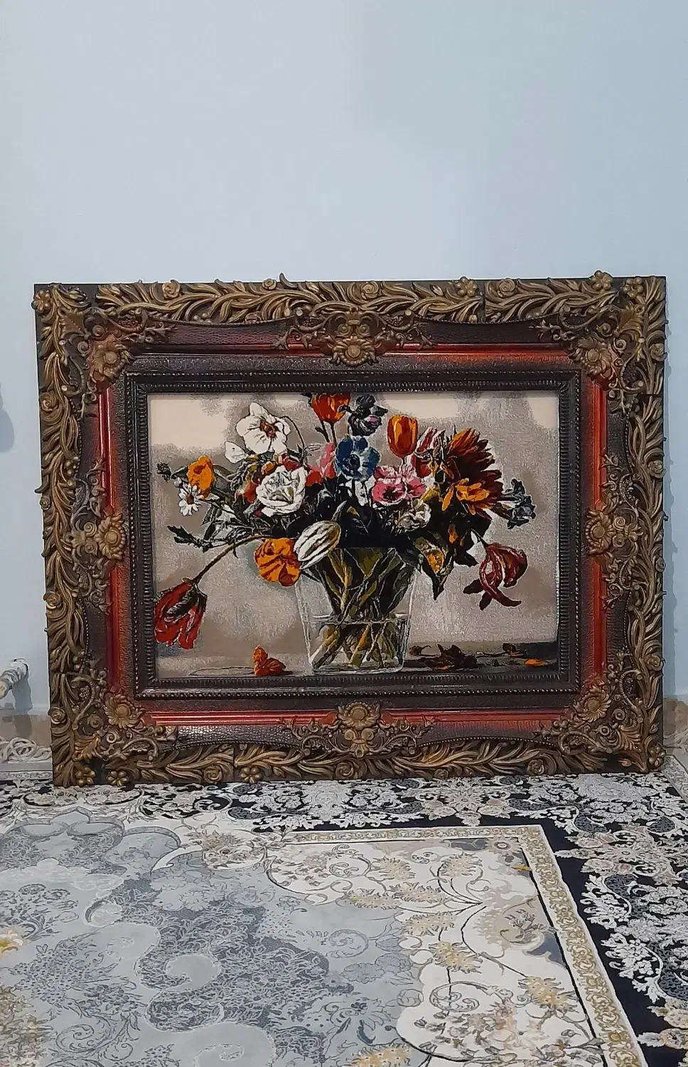 قاب|تابلو فرش|پاکدشت, پاکدشت (مامازند)|دیوار