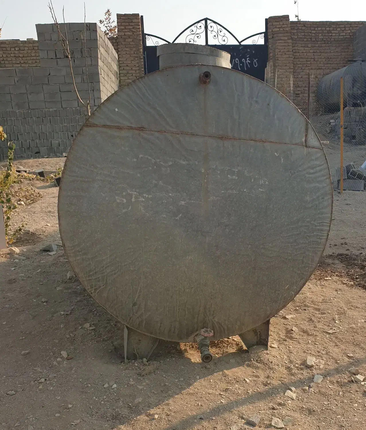 تانکر آب گالوانیزه ۳۰۰۰ لیتری|مصالح و تجهیزات ساختمان|پردیس, فاز ۶|دیوار